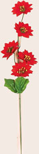 21" Poinsettia Spray - CLOSE OUT