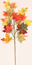 22" Maple Leaf Spray