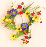 3.25"Wild Flower Candle Ring