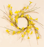 3.25" Forsythia Candle Ring