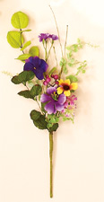 17" Spray W/ Pansy
