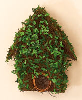 10" Twig & Leaves Birdhouse