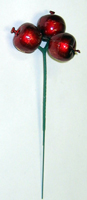 1" Mini Apple x 3 Pick - CLOSEOUT
