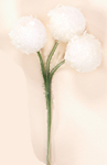 35mm Snowy Ball Pick X 3