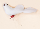 5" White Dove