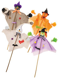 36" Halloween Sticks with Hands