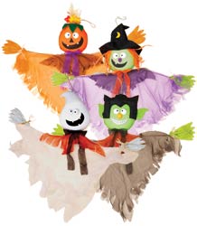 40" Hanging Halloween Ghosts with Hands