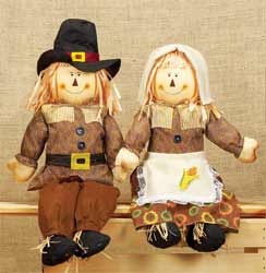 24" Sitting Pilgrims