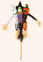 36" Trio Halloween on Stick
