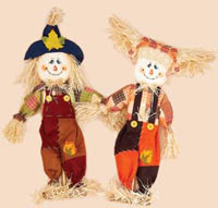 24" Standing Scarecrow 