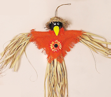 29" Hanging Crow