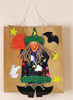 Decorated Halloween Bag