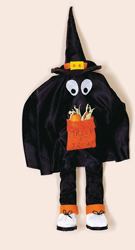 3' Standing Halloween Witch