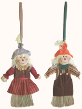 41" Scarecrow on Broom