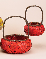 5.5" & 8.5" Pumpkin Baskets