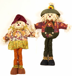 30" Standing Scarecrow People