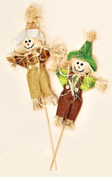 11" Scarecrow on 7" Stick 