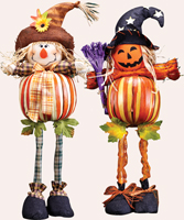 24" Standing Pumpkin People