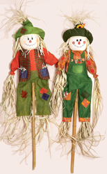5' Scarecrow on Single Pole