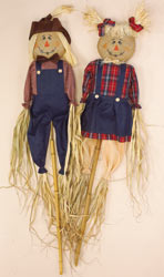 5' Scarecrow on Single Pole