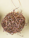 4" Grapevine Ball Ornament- CLOSE OUT