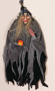3' Hanging Witch