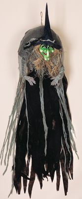 6' Hanging Witch