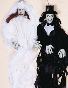 78" Hanging Bride & Groom