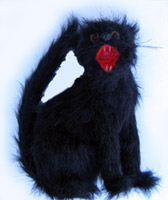 9" Hissing Cat