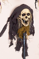 32" Ghoul Head Stake w/ Sound & LED