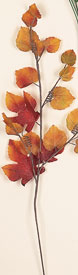 28" Fall Paper Leaf Spray