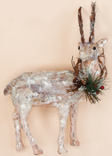 16" Standing Natual Deer