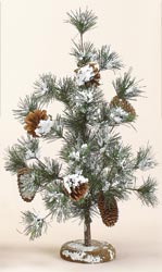 18" Snowy Pine Tree