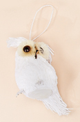 4.5" White Snow Owl