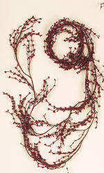 5' Mini Berry Garland