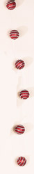 53" Swirled Mini Ball Garland w/ 12 Balls -CLOSE OUT