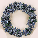 5.5" Berry Candle Ring