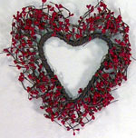 8" Mini Berry Heart