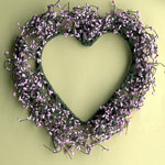 12" Mini Berry Heart