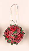 3" Mixed Berry Ball w/Leaves
