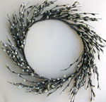 16" Pussywillow Wreath