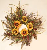 26" Mixed Fall Sunflower