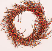 16" Mixed Berry Fall Wreath