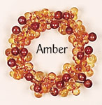 3" Mixed Bead Candle Ring- CLOSE OUT