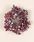 1.25" Frosted Seed Candle Ring