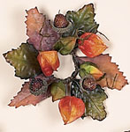 1.25" Japanese Lantern & Acorn Candle Ring
