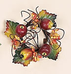 1.5" Apple & Pomegrante/Berry Candle Ring