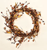 14" Acorn & Leaf Wreath