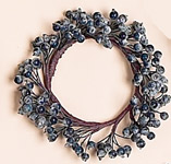 3.25" Blueberry Candle Ring