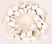 1.5" Shell Candle Ring